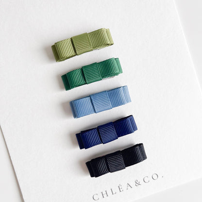 Set of 5 Mini Ribbon Bows - Chléa & Co.