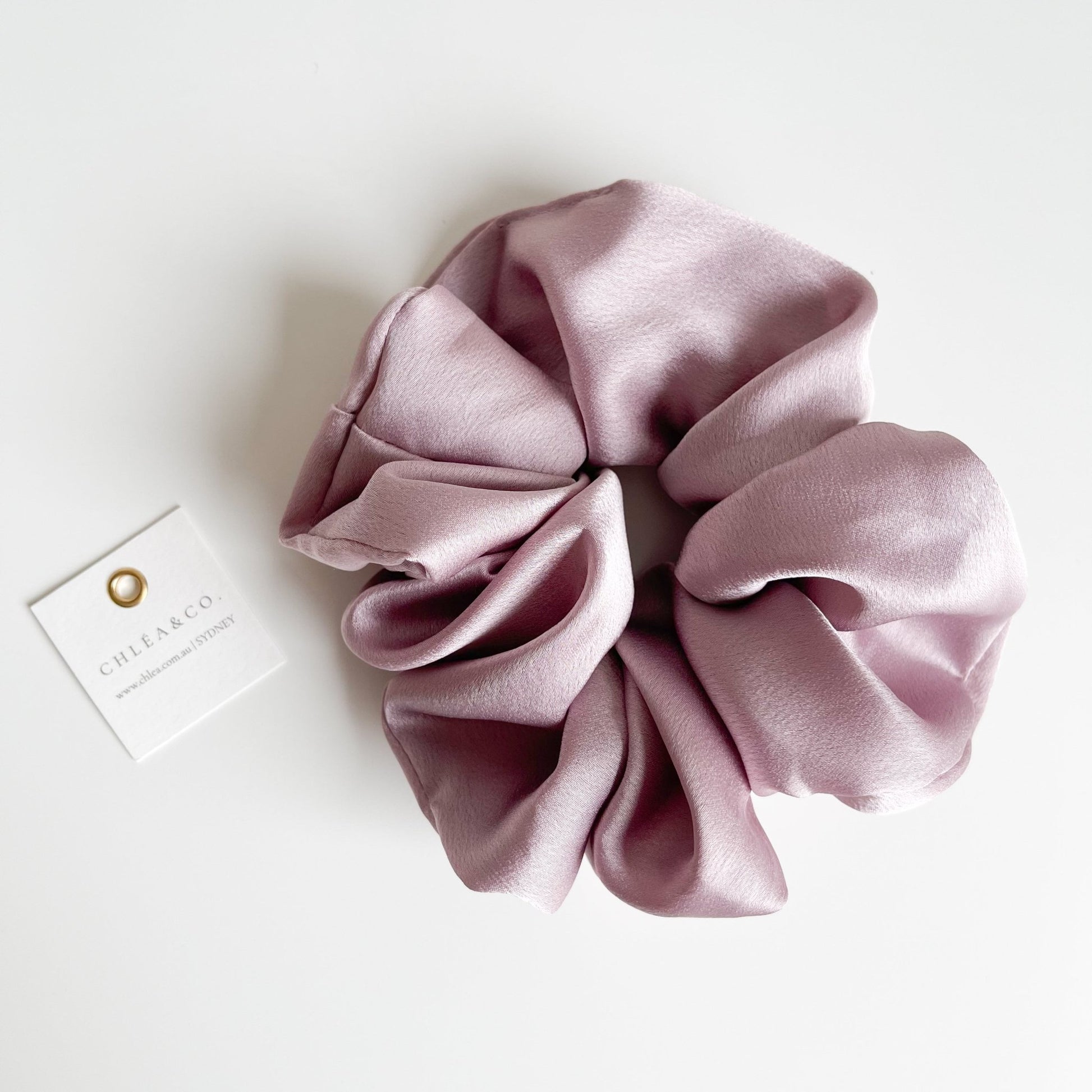 Small Satin Scrunchies - Chléa & Co.