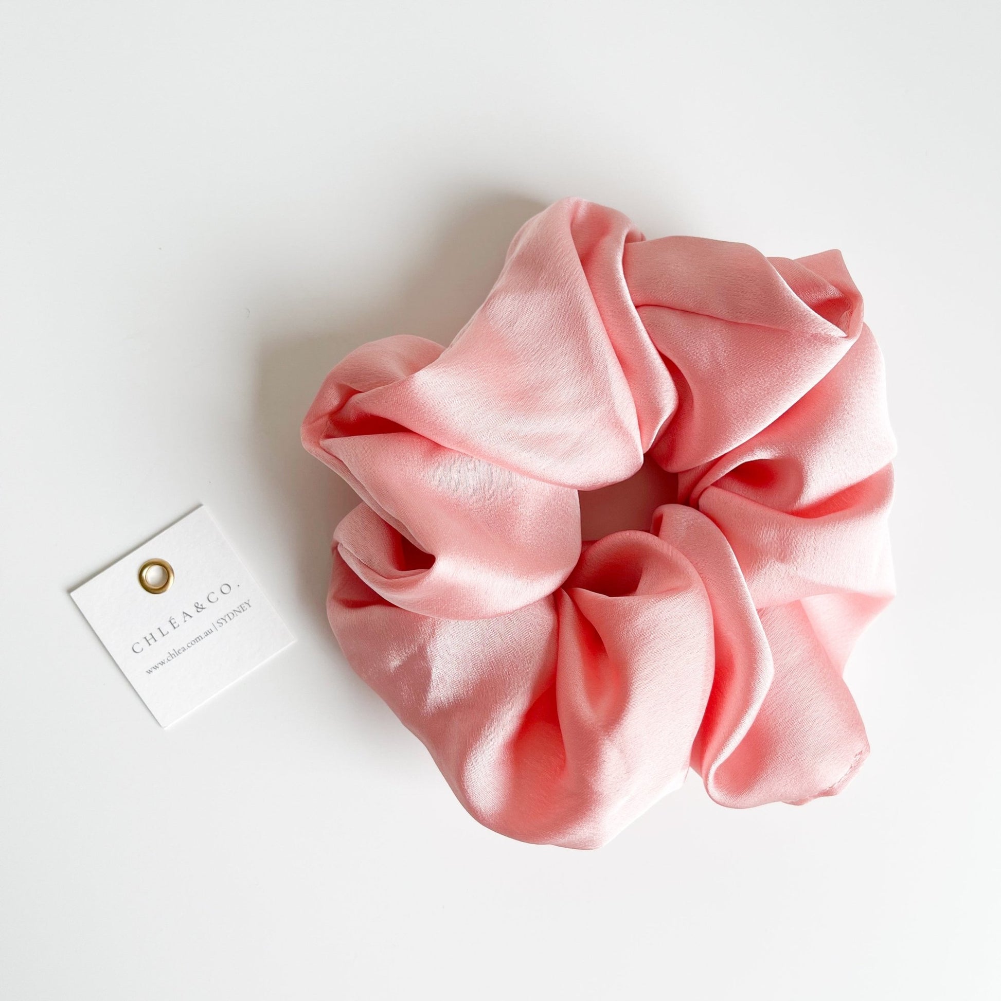 Small Satin Scrunchies - Chléa & Co.