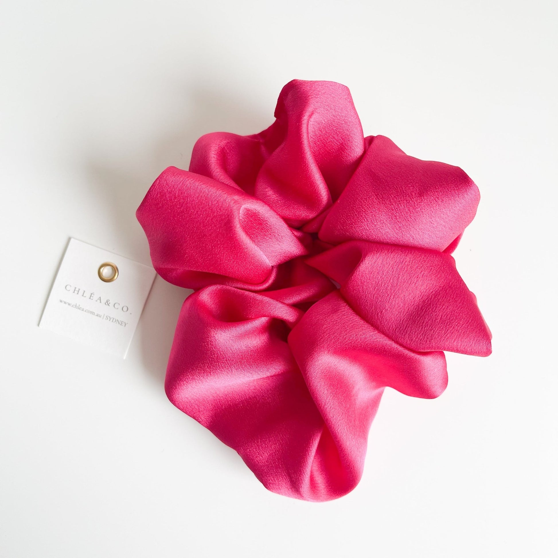 Small Satin Scrunchies - Chléa & Co.