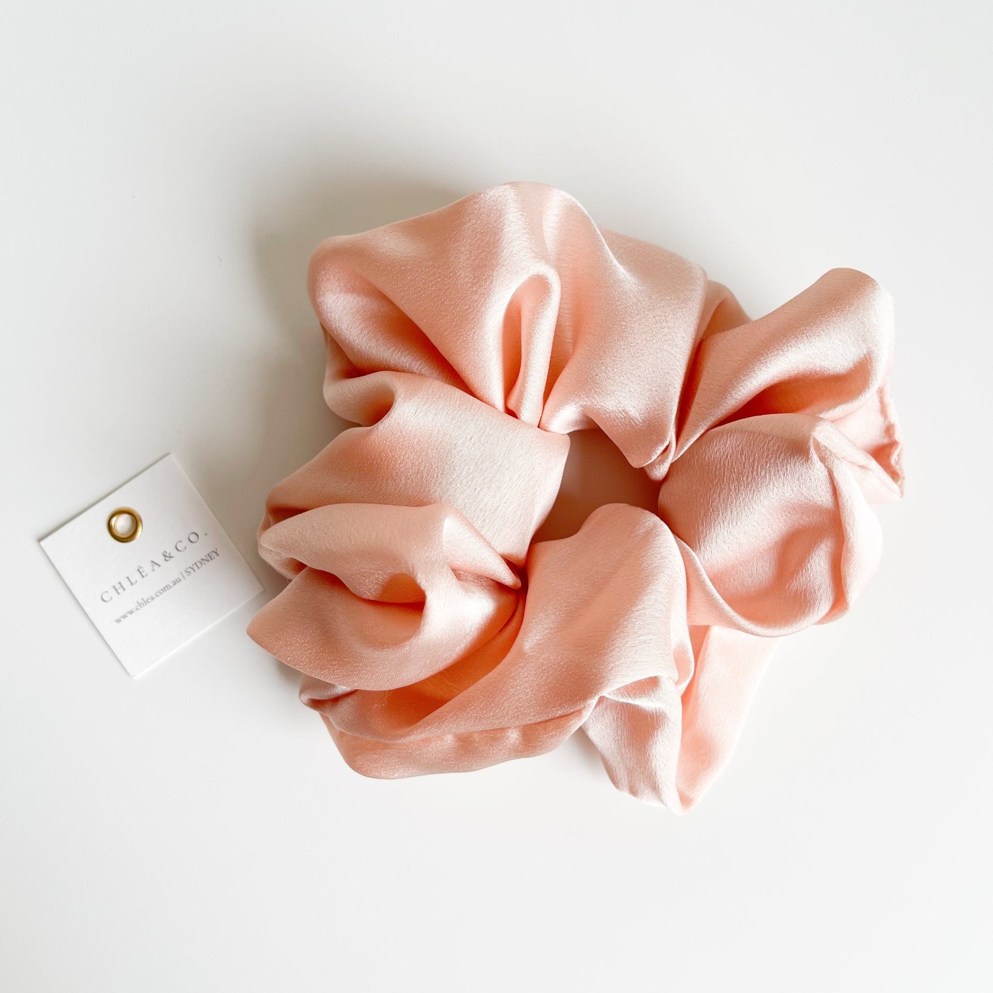 Small Satin Scrunchies - Chléa & Co.