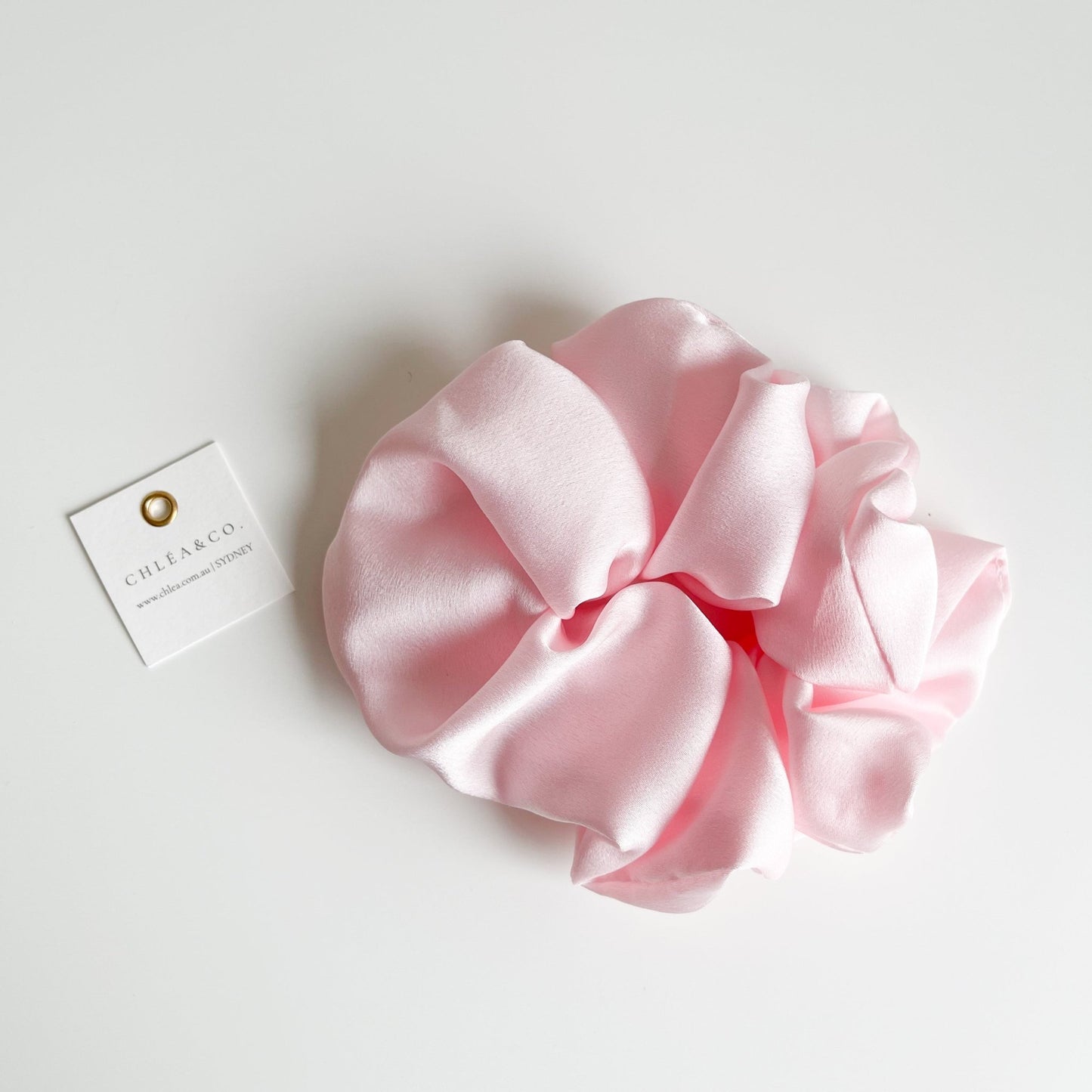 Small Satin Scrunchies - Chléa & Co.