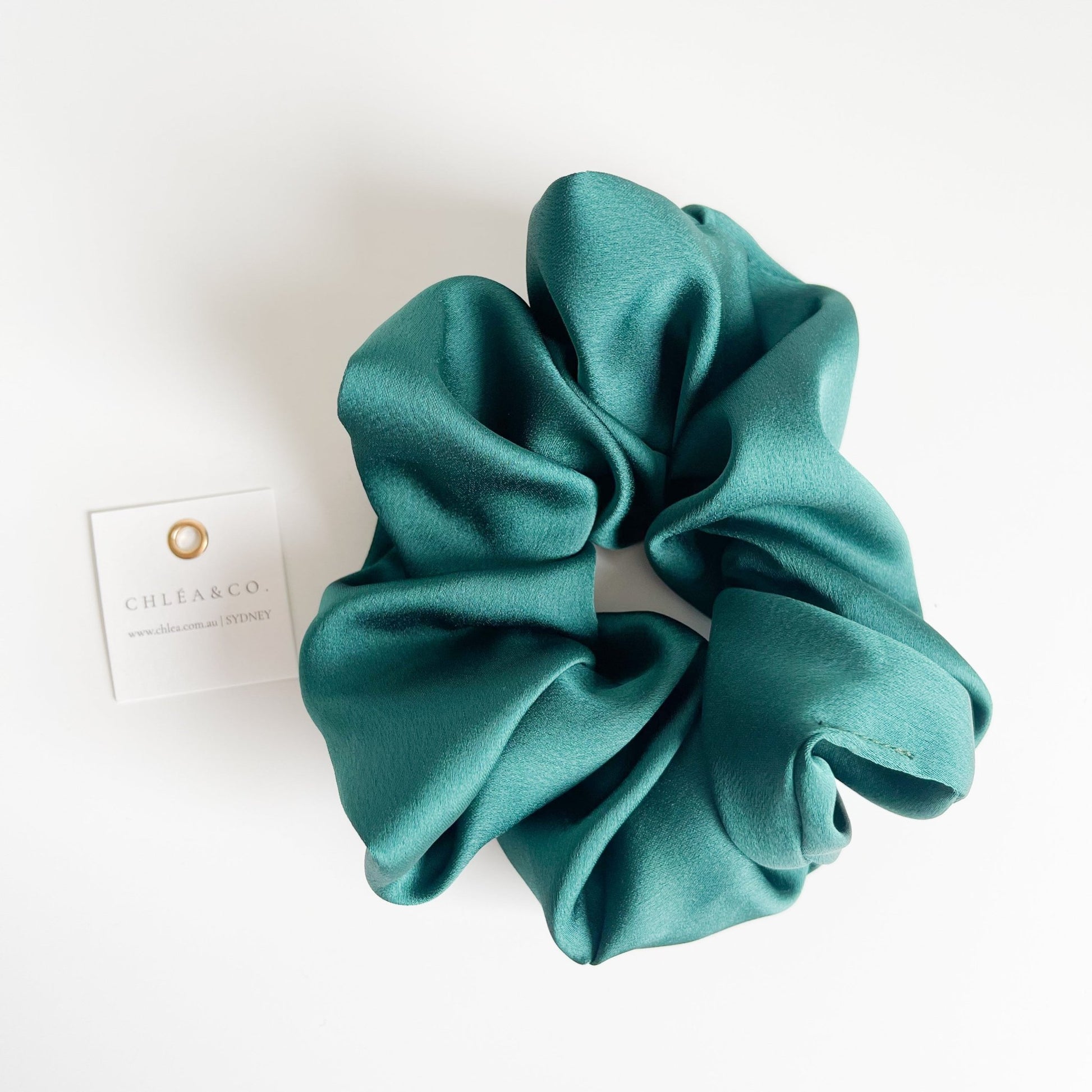 Small Satin Scrunchies - Chléa & Co.
