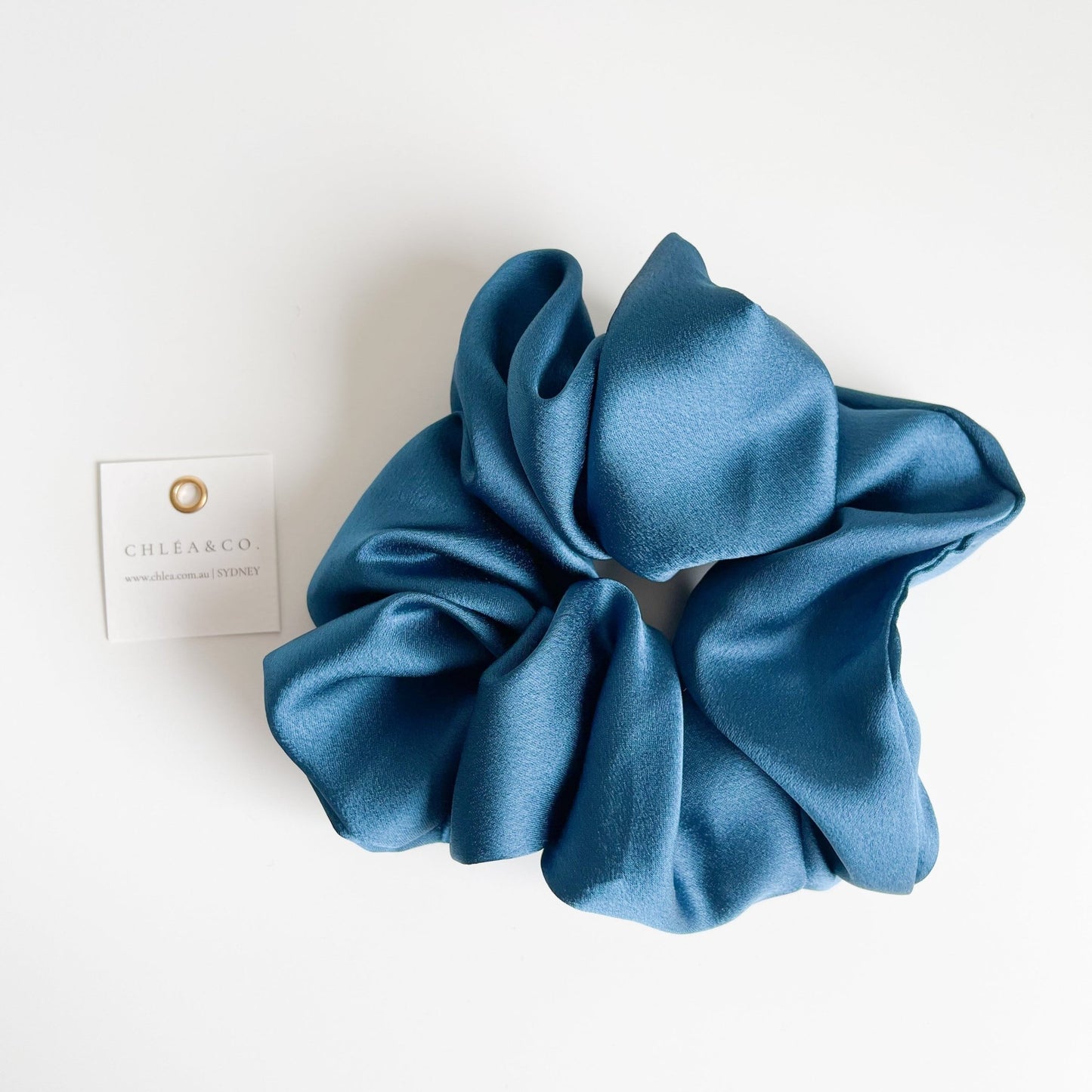 Small Satin Scrunchies - Chléa & Co.