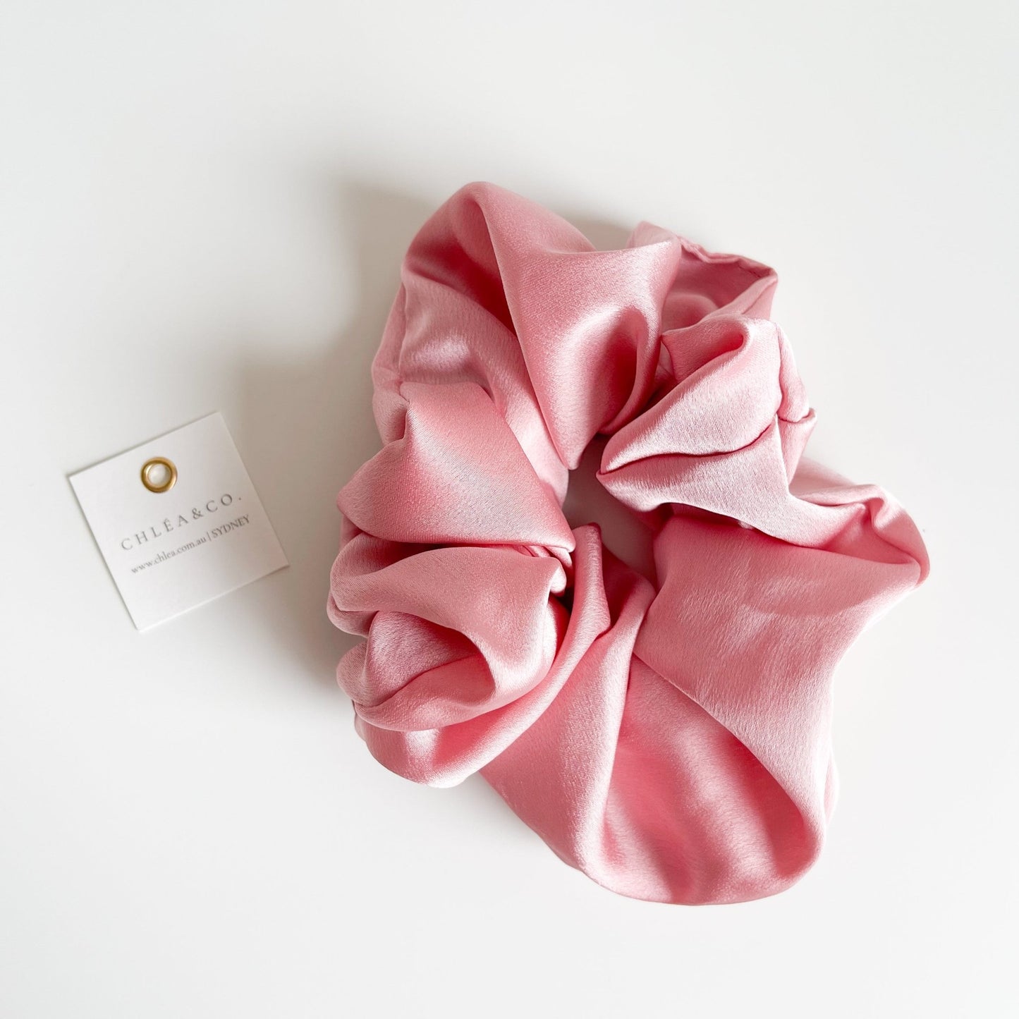 Small Satin Scrunchies - Chléa & Co.