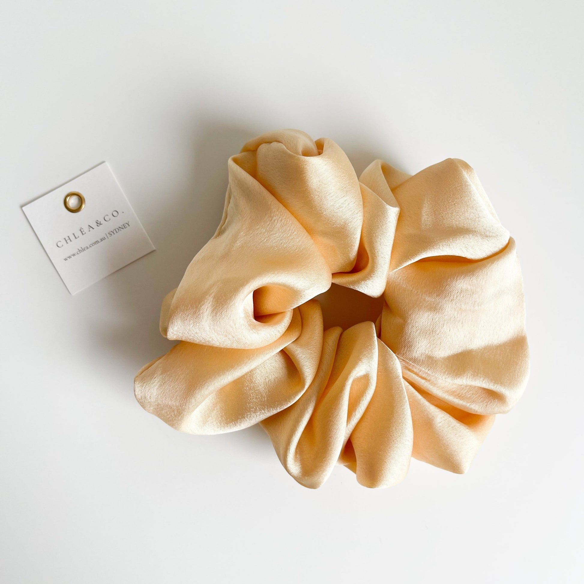 Small Satin Scrunchies - Chléa & Co.