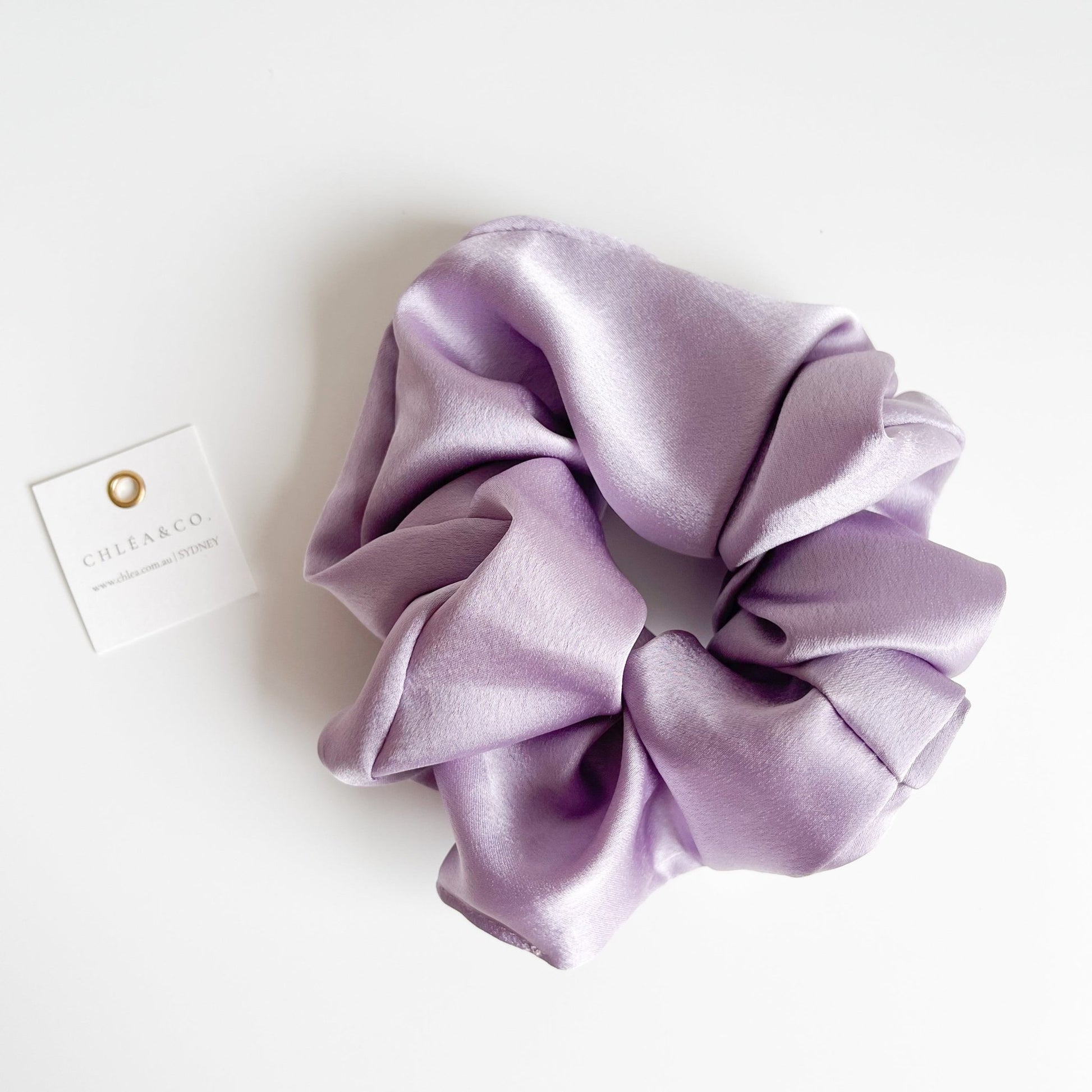 Small Satin Scrunchies - Chléa & Co.