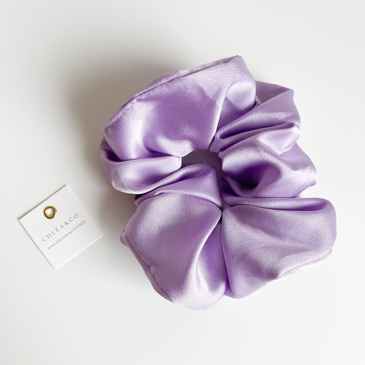 Small Satin Scrunchies - Chléa & Co.