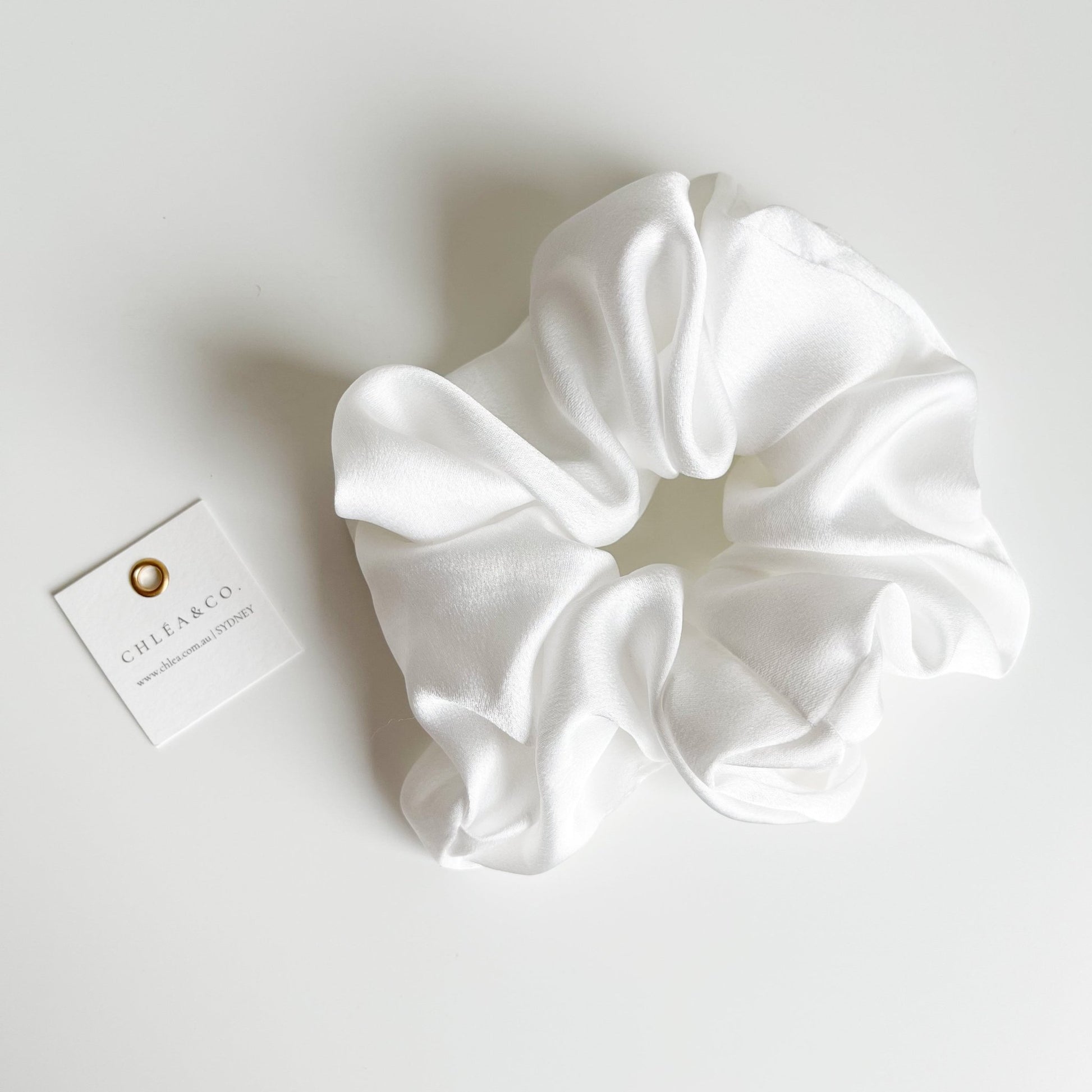 Small Satin Scrunchies - Chléa & Co.