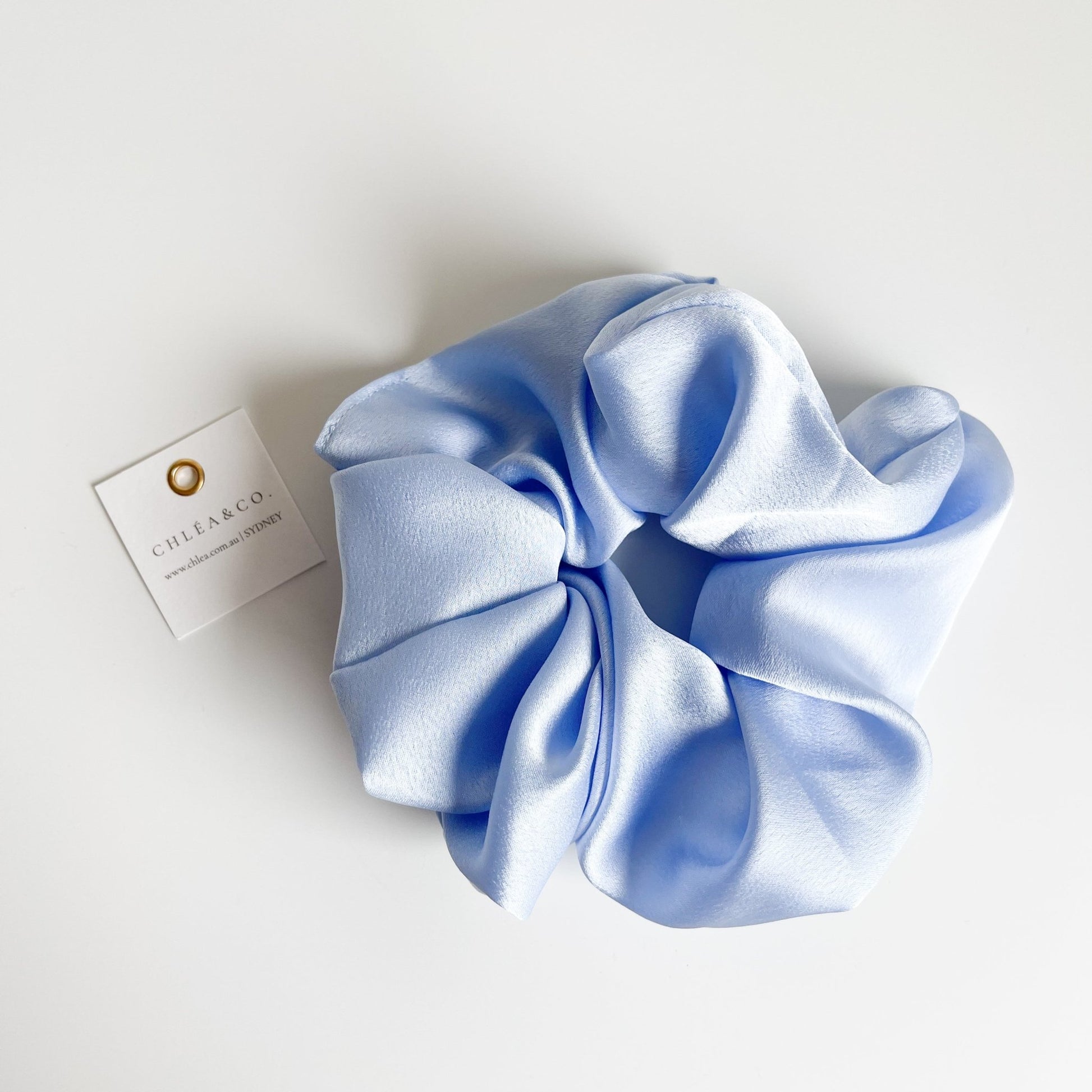 Small Satin Scrunchies - Chléa & Co.