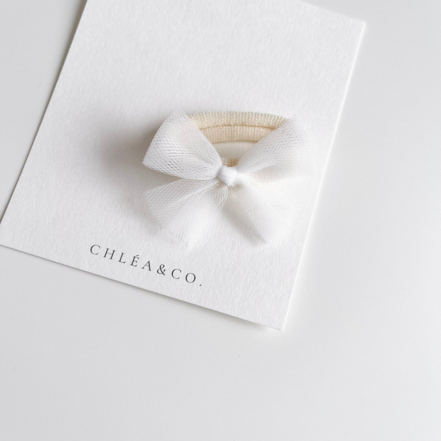 Tulle Bow Bobble - Chléa & Co.