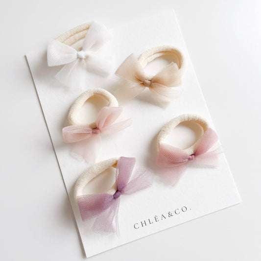 Tulle Bow Bobble - Chléa & Co.